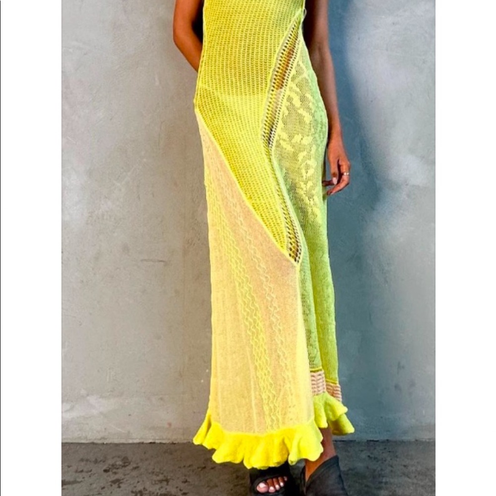 ROBERTA EINER mock neck long dress
